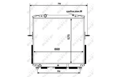 Теплообменник NRF 53367