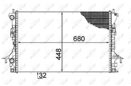Теплообменник NRF 58479