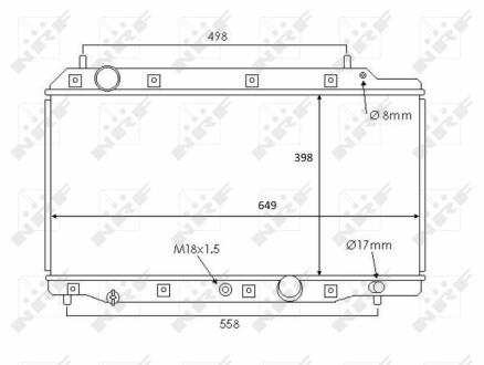 Теплообменник NRF 58383
