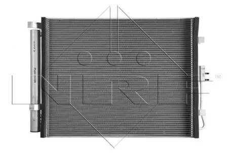 Радіатор кондиціонера (з осушувачем) Kia Soul 09-14 NRF 35984 (фото 1)