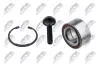 Комплект подшипника передней ступицы FORD Galaxy Mk1 95-06, SEAT Alhambra 96-10, VW Sharan 95-10, 7M3498625, 7M0498625, 1497386, 1001718, 7001718 Nty KLPVW011 (фото 2)