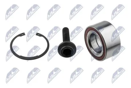 Комплект подшипника передней ступицы FORD Galaxy Mk1 95-06, SEAT Alhambra 96-10, VW Sharan 95-10, 7M3498625, 7M0498625, 1497386, 1001718, 7001718 Nty KLPVW011