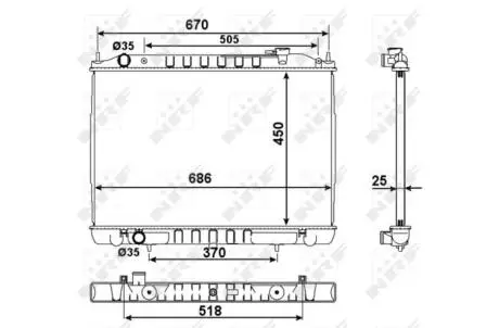 Теплообменник NRF 58418