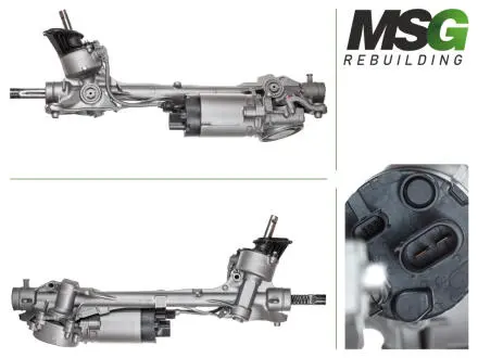 Рульова рейка з ЕУР відновлена Audi A3 20- MSG AU401.NL00.R