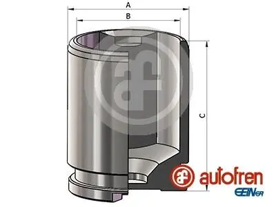 Поршень супорта зад. BMW 5 (F10/F11)/6 (F12/F13) 10-/Q7 15-/Q8 18- (44x51,8mm)(TRW) AUTOFREN D025557