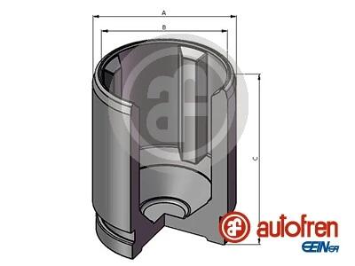 Поршень супорта зад. ES 18-/Outlander III 12-/Camry 17- (51x40mm) AUTOFREN D025719