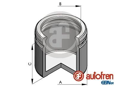 Поршень супорта пер. Kamiq 19-/Fabia IV 21-(54x58mm)(Mando) AUTOFREN D025796
