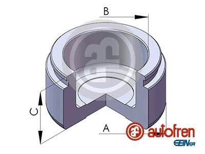 Поршень супорта пер. MB S203/W203 02- (57x31mm)(Brembo) AUTOFREN D025601