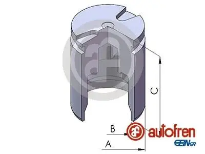 Поршень супорта зад. Mazda 6 12- (38x45mm)(Akebono) AUTOFREN D025758