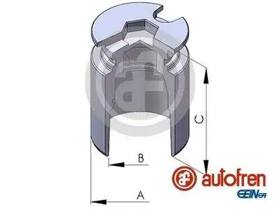 Поршень супорта зад. Kangoo 97-(38x51mm)(Bendix) AUTOFREN D025777