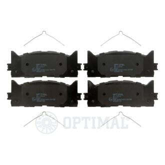 Гальмівні колодки дискові Optimal BP-12314
