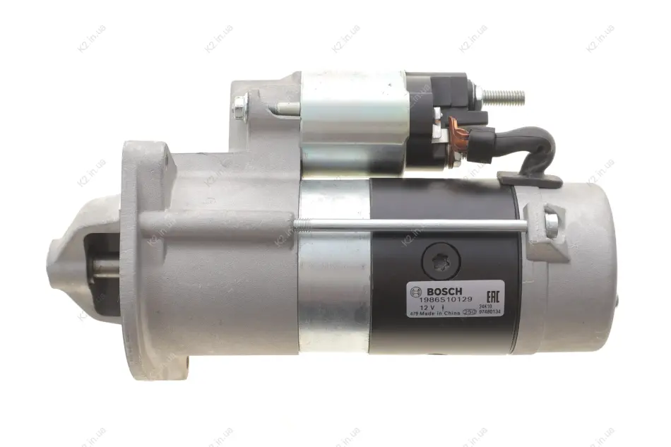 Стартер Fiat Ducato 2.3D 06- (12V/2kw) BOSCH 1 986 S10 129 (фото 1)