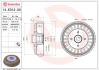 Гальмівний барабан Logan 07-/Stepway 12- (228,6x52,3mm)/к-т з підшипн. BREMBO 14.E312.50 (фото 1)