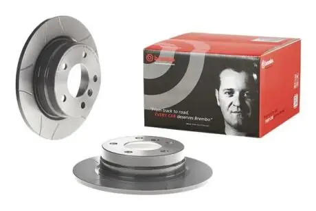 Гальмівний диск зад. BMW 3 (E36, E46) 90- (280x60mm) BREMBO 08.5366.76