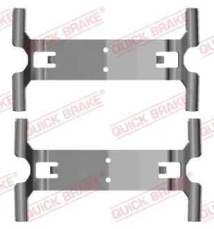 Планка супорта (переднього) прижимна (к-кт) Porsche Cayenne/Cayenne Coupe 17- QUICK BRAKE 109-0204 (фото 1)