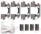 Планка супорта (переднього) прижимна (к-кт) Nissan Qashqai III 21- QUICK BRAKE 109-0210 (фото 1)