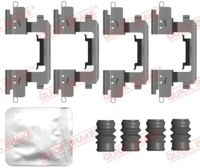 Планка супорта (переднього) прижимна (к-кт) Nissan Qashqai III 21- QUICK BRAKE 109-0210