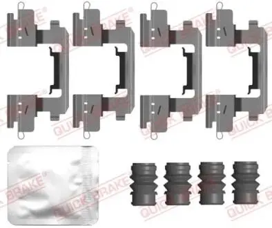 Планка супорта (переднього) прижимна (к-кт) Nissan Qashqai III 21- QUICK BRAKE 109-0210
