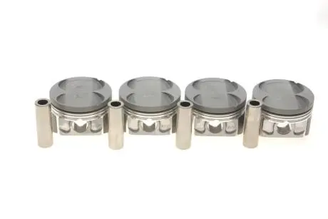 Поршень Dacia Duster/Logan/Sandero/Renault Clio/Kangoo 1.6 16V 98- (80.50mm/+1.00mm) (к-кт 4 шт) AMP PX-REN-4A-3841-100-C