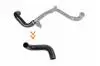 Патрубок інтеркулера (L) Ford Focus II/Volvo V50 1.6TDCi/1.6D 04-12 166204