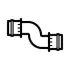 Патрубок інтеркулера BMW X5 (E53) 01-06 M57 D30 166370