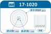 Шків колінвалу Citroen С3/С4/С5/Peugeot 206/307/407 1.4/1.6HDI 04-/Ford Focus 1.6TDCi 03-12 (6PK) IJS GROUP 17-1020 (фото 2)