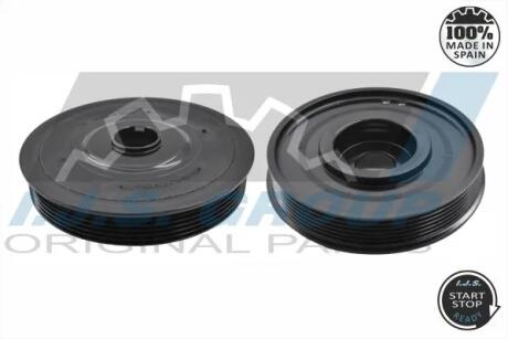 Шків колінвалу Citroen С3/С4/С5/Peugeot 206/307/407 1.4/1.6HDI 04-/Ford Focus 1.6TDCi 03-12 (6PK) IJS GROUP 17-1020