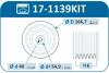 Шків колінвалу + шків генератора BMW X3 (F25)/X5 (F15/F85)/X6 (F16/F86) 13-19 N57 D30A IJS GROUP 17-1139KIT (фото 2)