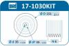 Шків колінвалу + шків генератора Opel Astra G/Vectra B 2.0/2.2 CDTI (6PK) IJS GROUP 17-1030KIT (фото 2)