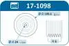 Шків колінвалу Audi A6/Q7VW Touareg 2.7/3.0TDI 02- (6PK) IJS GROUP 17-1098 (фото 2)