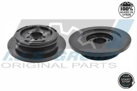 Шків колінвалу BMW 3 (E36)/5 (E34/E39) 2.5td/tds 91-04 IJS GROUP 17-1015