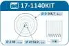 Шків колінвалу + шків генератора BMW 5 (F10/F18) 10- IJS GROUP 17-1140KIT (фото 2)
