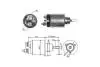 Втягивающее реле стартера Suzuki Jimny Aftermarket ZM2777 (фото 1)