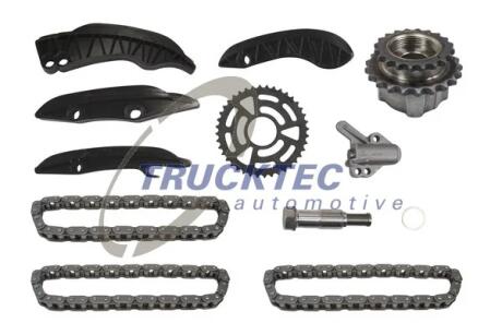 Комплект ланцюга ГРМ BMW 3 (F34)/X1 (F48)/X4 (F98) 1.5D/1.6D/2.0D 12- Trucktec automotive 08.12.074