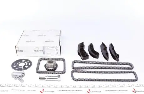 Комплект ланцюга ГРМ BMW 3 (F34)/X1 (F48)/X4 (F98) 1.5D/1.6D/2.0D 12- Trucktec automotive 08.12.074