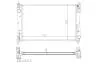 Радіатор охолодження Fiat Doblo/Opel Combo 1.3/1.6/2.0 D Multijet 10- (МКПП) 550005