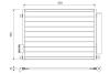 Радіатор кондиціонера FIAT 500/PANDA 0.9-1.3 09- 814155