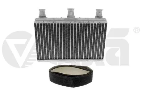 Радіатор обігрівача BMW 5 E60, E61/6 E63, E64 (01-10) VIKA 89996301