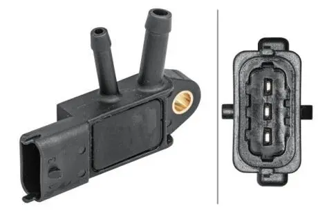 Мапсенсор RENAULT Megane III 09-16; FORD Connect 13-22; FIAT Grande Punto 05-10; MERCEDES-BENZ A-Class W176 12-18; NISSAN Qashqai 07-14; OPEL Astra H 04-14; SUZUKI Grand Vitara 06-17; VOLVO V70 07-16; LANCIA Ypsilon 03-11; SAAB 9-3 02-11 HELLA 6PP009409-191 (фото 1)