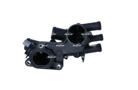 Термостат VW Polo/Skoda Fabia 1.4 99-14/Roomster 1.4 07-15 (87°) (з корпусом) (HENSCHEL) NRF 725238