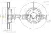 Гальмівний диск перед. Hyundai I30 /Kia Cee\&#039;D/ Cerato III 1.4-2.6 11 - (300x28) BREMSI CD7795V (фото 1)