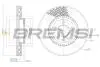 Гальмівний диск перед. Transporter (04-15) CD7254V