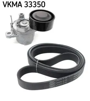 Роликовий модуль натягувача ременя (ролик, ремінь) SKF VKMA 33350 (фото 1)