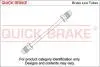 Трубка гальмівна 1.34м QUICK BRAKE CU-1340A-A (фото 1)
