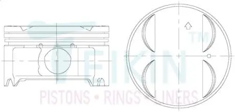 Поршень TEIKIN 38192050