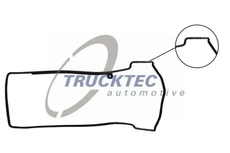 Прокладка клапанной крышки Trucktec automotive 02.10.103