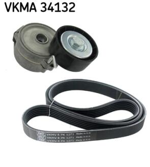 Роликовий модуль натягувача ременя (ролик, ремінь) SKF VKMA 34132 (фото 1)