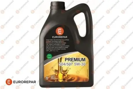 Моторна олива PREMIUM 504/507 5W-30, 5л Eurorepar 1635765380