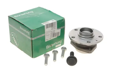 Підшипник маточини (передньої) VW Caddy III 03-15/Golf V/VI 03-14 (3 болти) (після пробного встановлення) Borsehung DSC_B19232