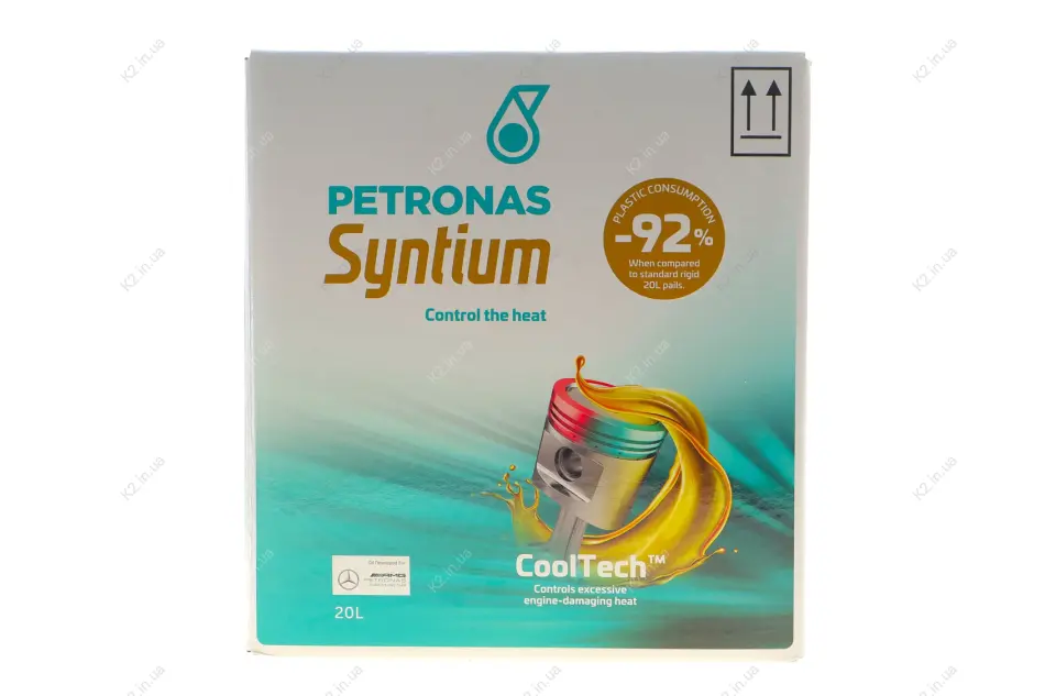 Олива 0W20 SYNTIUM 7000 HYBRID (20L) (API SP/ILSAC GF-6A) (GM dexos1 Gen 3/Ford WSS-M2C962-A1) упаковка BIB Petronas 70803RY1EU (фото 1)